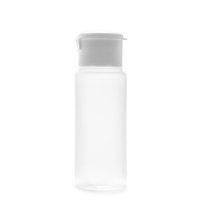 画像2: プラスチック容器 50mL LDPE 半透明 やわらか スクイズボトル【ヒンジキャップ：ホワイト】【100個/ロット 送料無料】