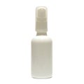 アロマ遮光瓶 50mL クリーミーホワイト【ポンプ：ホワイト】