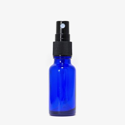 画像2: アロマ遮光瓶 20mL コバルト【ブラックフィンガースプレー】