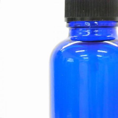 画像2: アロマ遮光瓶 30mL コバルト【ブラックフィンガースプレー】