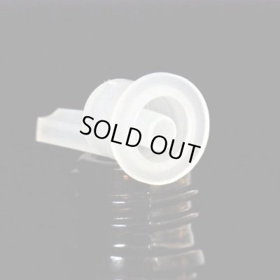 画像2: アロマ遮光瓶 30mL グリーン【セキュリティーキャップ白 ドロッパー付き】