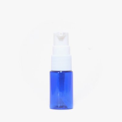 画像2: ポンプボトル 10mL PET コバルト【ポンプ：ホワイト】