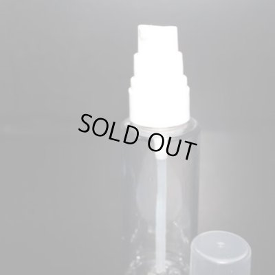 画像2: ポンプボトル 50mL PET ストレートボトル [ ボトル：透明　／　ポンプ：ホワイト ]
