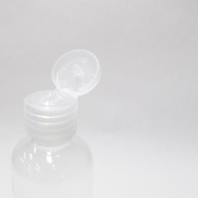 画像2: プラスチック容器 100mL【ヒンジキャプ：半透明】