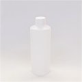 プラスチック容器 300ml PE ストレートボトル [ ボトル：半透明 ／ スクリューキャップ：ホワイト ／ 中栓 ]