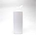 画像1: プラスチック容器 500mL ホワイト【ヒンジキャップ（白）】 (1)