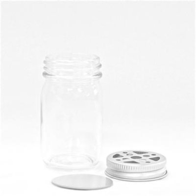 画像2: 芳香剤容器70cc 【ガラス瓶/アルミキャップ】