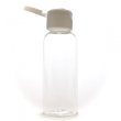 画像1: プラスチック容器 30ml PET [ ボトル：透明 ／ ヒンジキャップ：ホワイト ] [ 300個/ロット 送料無料 ]