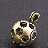 画像: アロマペンダント 【サッカーボール型】ヴィンテージブロンズ