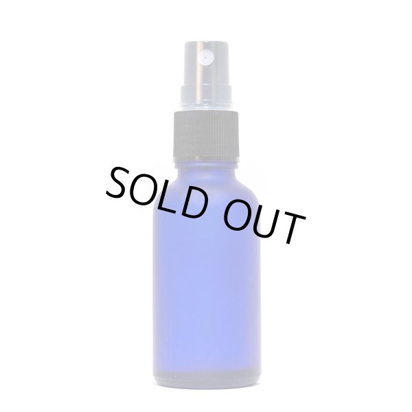 画像1: アロマ遮光瓶 30mL フロストコバルト【ブラックフィンガースプレー】