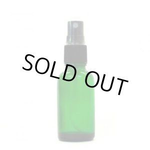 画像: アロマ遮光瓶 30mL グリーン【ブラックフィンガースプレー】