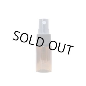 画像: スプレーボトル 10ml PET [ ボトル：アンバー ／ スプレー：ブラック ]
