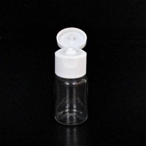 画像: プラスチック容器 10mL【ヒンジキャップ：ホワイト】