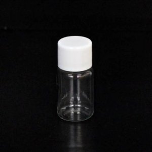 画像: プラスチック容器 10mL【スクリューキャップ：ホワイト】