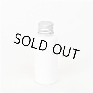 画像: プラスチック容器 30mL PE ホワイト【アルミキャップ】