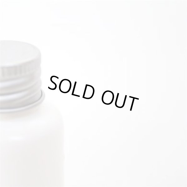 画像2: プラスチック容器 30mL PE ホワイト【アルミキャップ】