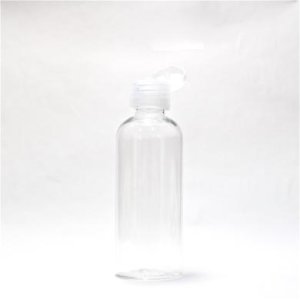 画像: プラスチック容器 100mL【ヒンジキャプ：半透明】