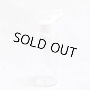 画像: プラスチック容器 100mL【ヒンジキャプ：ホワイト】