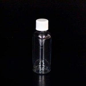 画像: プラスチック容器 50mL【スクリューキャップ：ホワイト】【80個入り/ロット 送料無料】