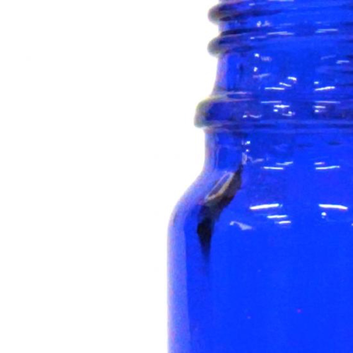 画像2: アロマ遮光瓶 10mL コバルト【ブラックフィンガースプレー】
