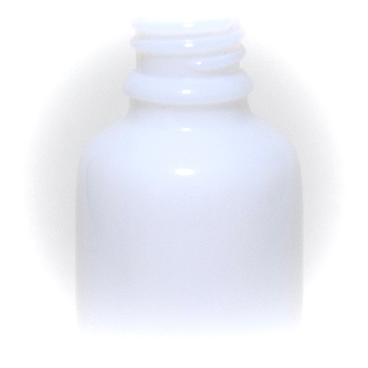 画像3: アロマ遮光瓶 30mL クリーミーホワイト【セキュリティーキャップ黒 ドロッパー付き】