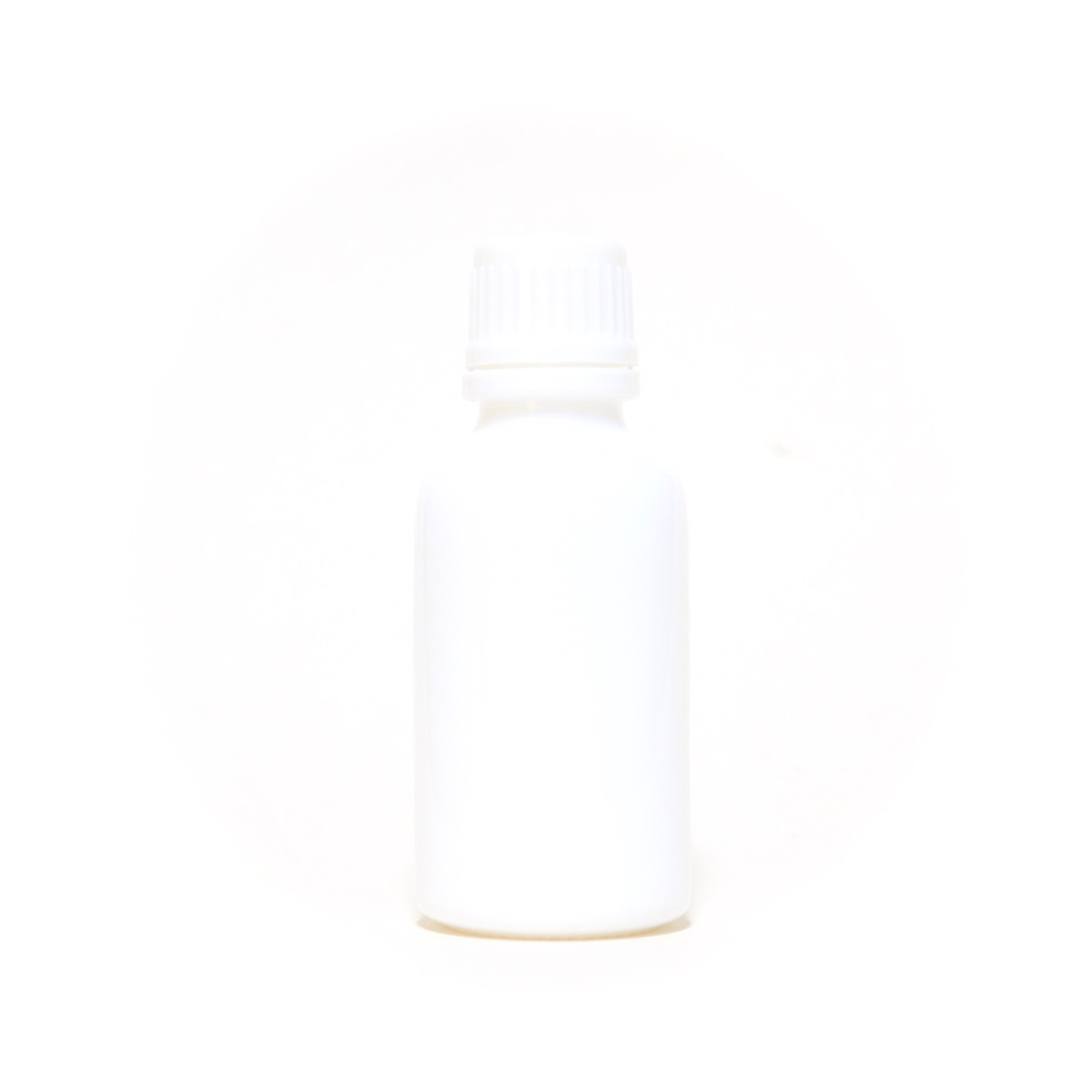 画像1: アロマ遮光瓶 30mL クリーミーホワイト【セキュリティーキャップ白 ドロッパー付き】