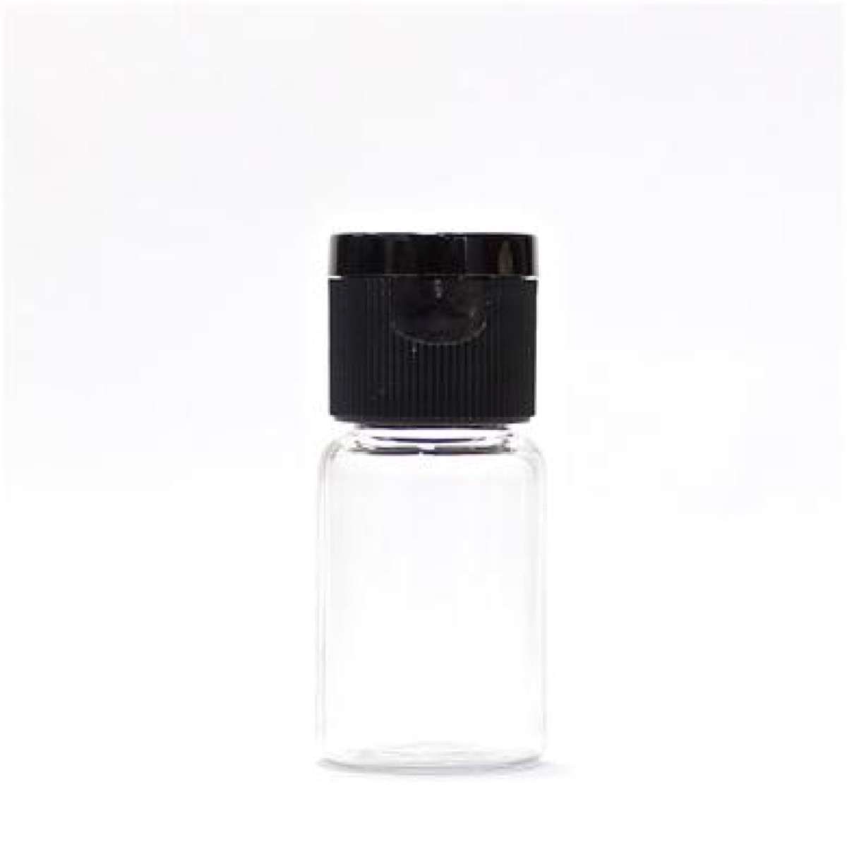 画像3: プラスチック容器 10mL【ヒンジキャップ：ブラック】