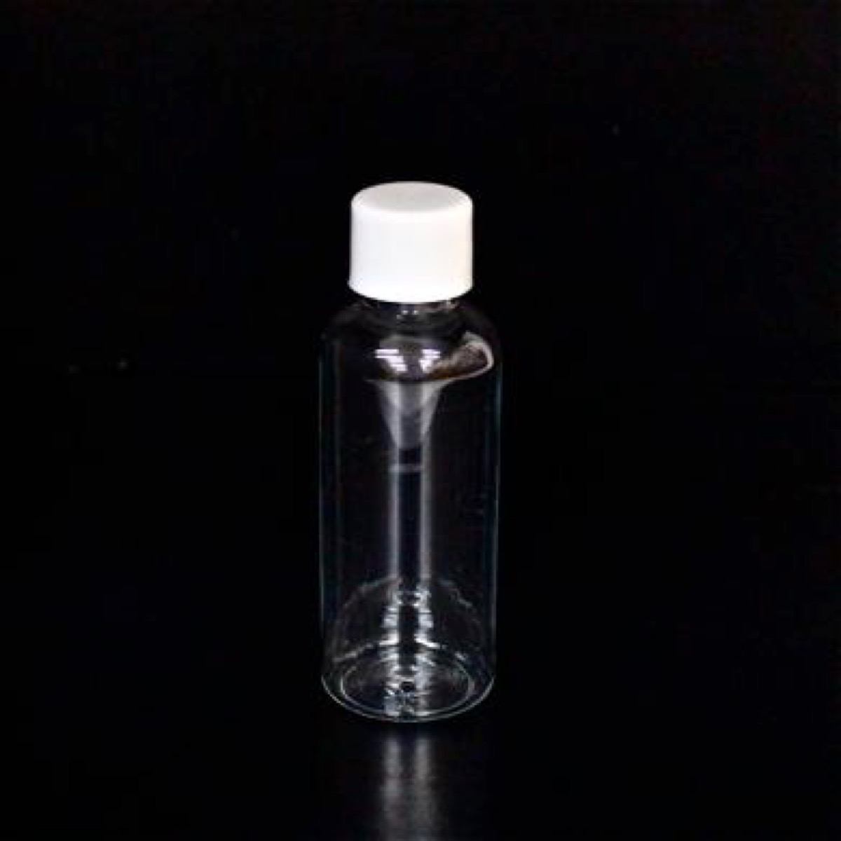 画像1: プラスチック容器 50mL【スクリューキャップ：ホワイト】