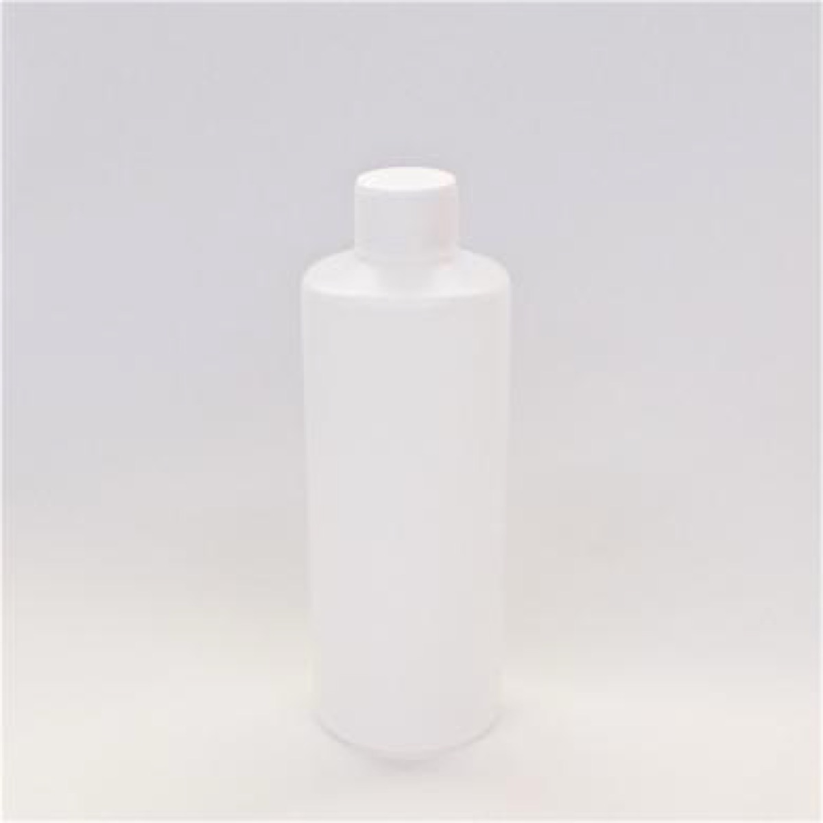 画像1: プラスチック容器 300ml PE ストレートボトル [ ボトル：半透明 ／ スクリューキャップ：ホワイト ／ 中栓 ]