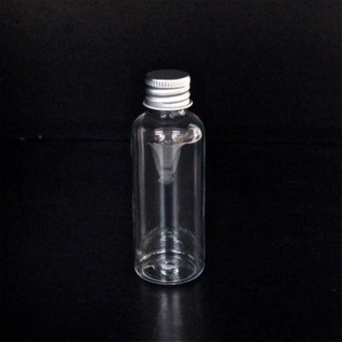 画像1: プラスチック容器 50mL【アルミキャップ】【300個入りロット 送料無料】